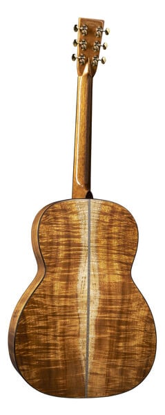 Back of Martin O'ahu K-42 Hibiscus Guitar image number 1